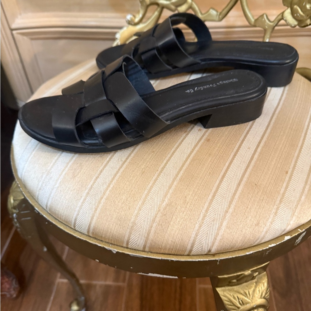 Chic Black Women's Sandals